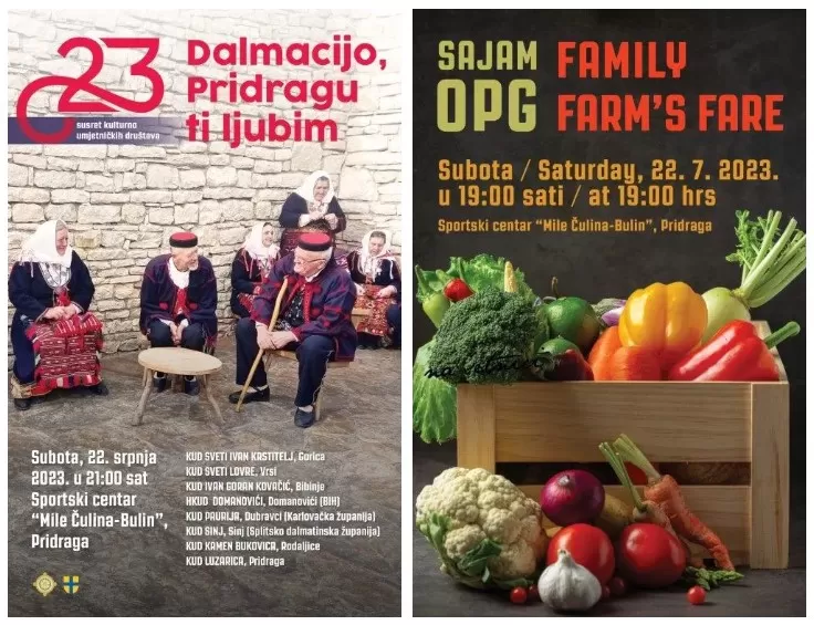 23. Smotre folklora „Dalmacijo, Pridragu ti ljubim“