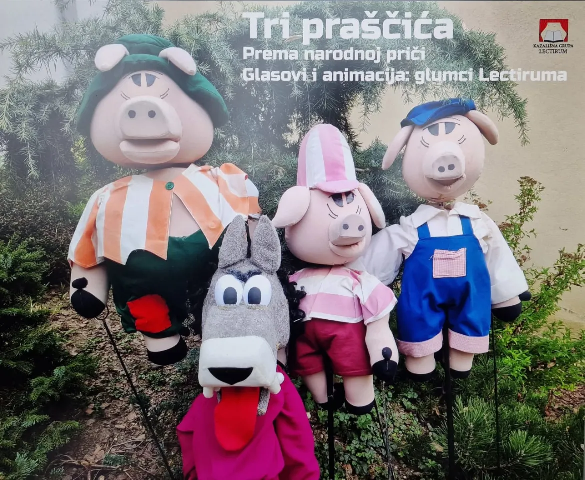 Predstava Tri praščića
