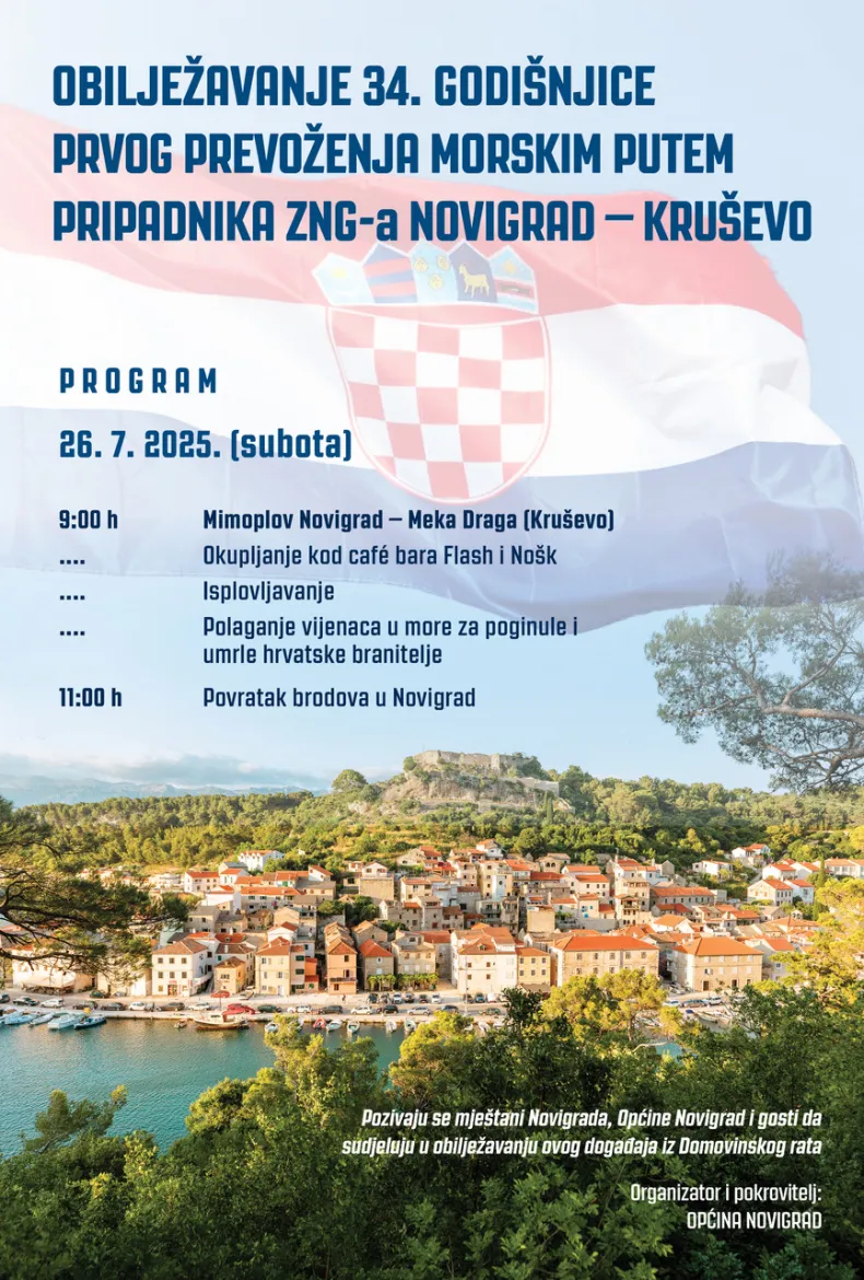 Obilježavanje 34. godišnjice prvog prevoženja ZNG-a