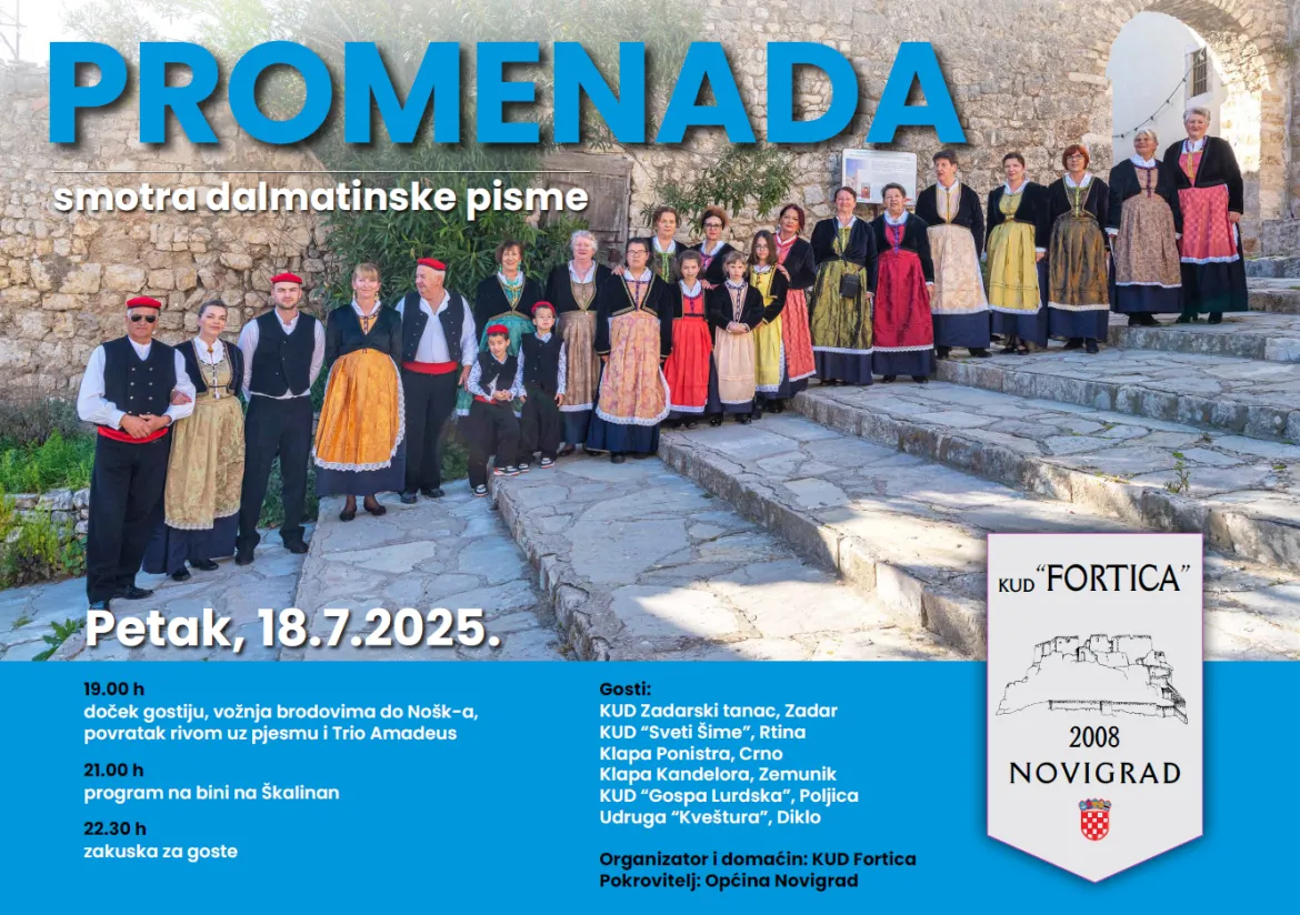 Promenada – Smotra dalmatinske pisme
