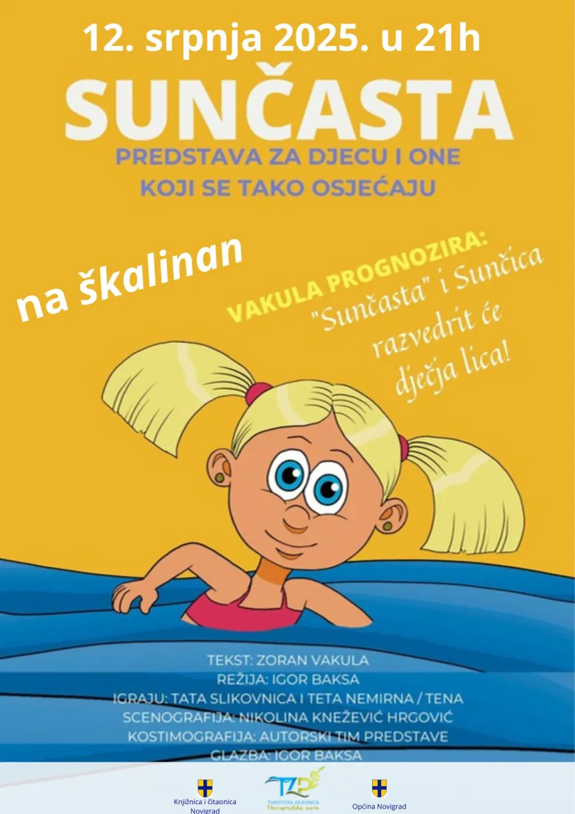 Dječja kazališna predstava Malog teatra „Sunčasta“