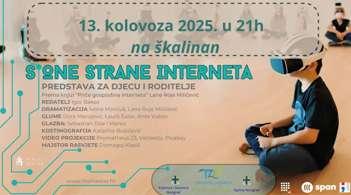 Dječja kazališna predstava „S one strane interneta“ u izvedbi Malog teatra
