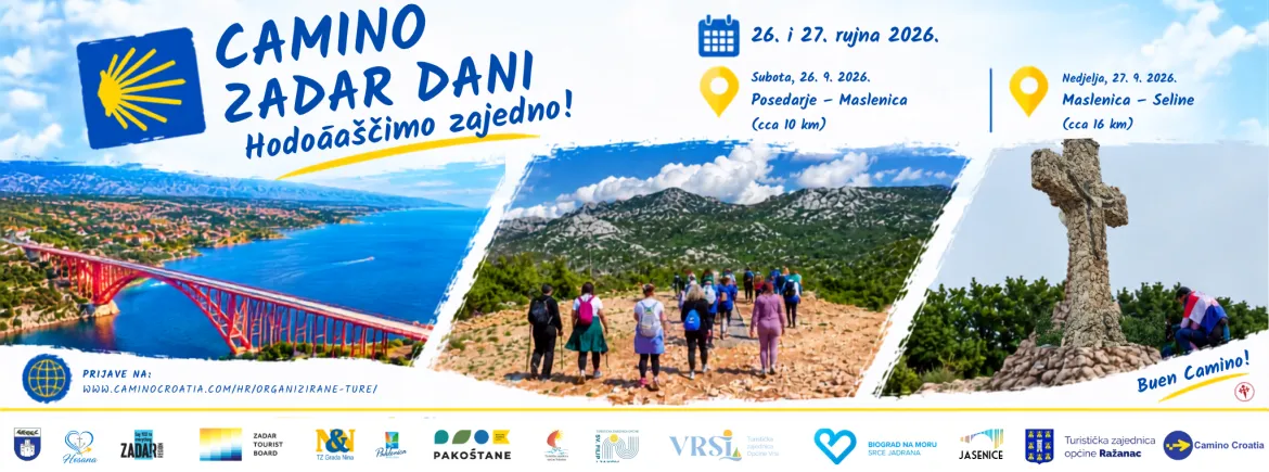 Camino Zadar dani – hodočastimo zajedno!