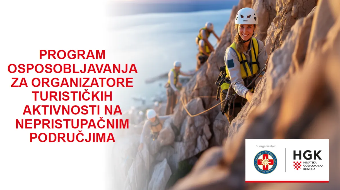 Program osposobljavanja za organizatore turističkih aktivnosti na nepristupačnim područjima